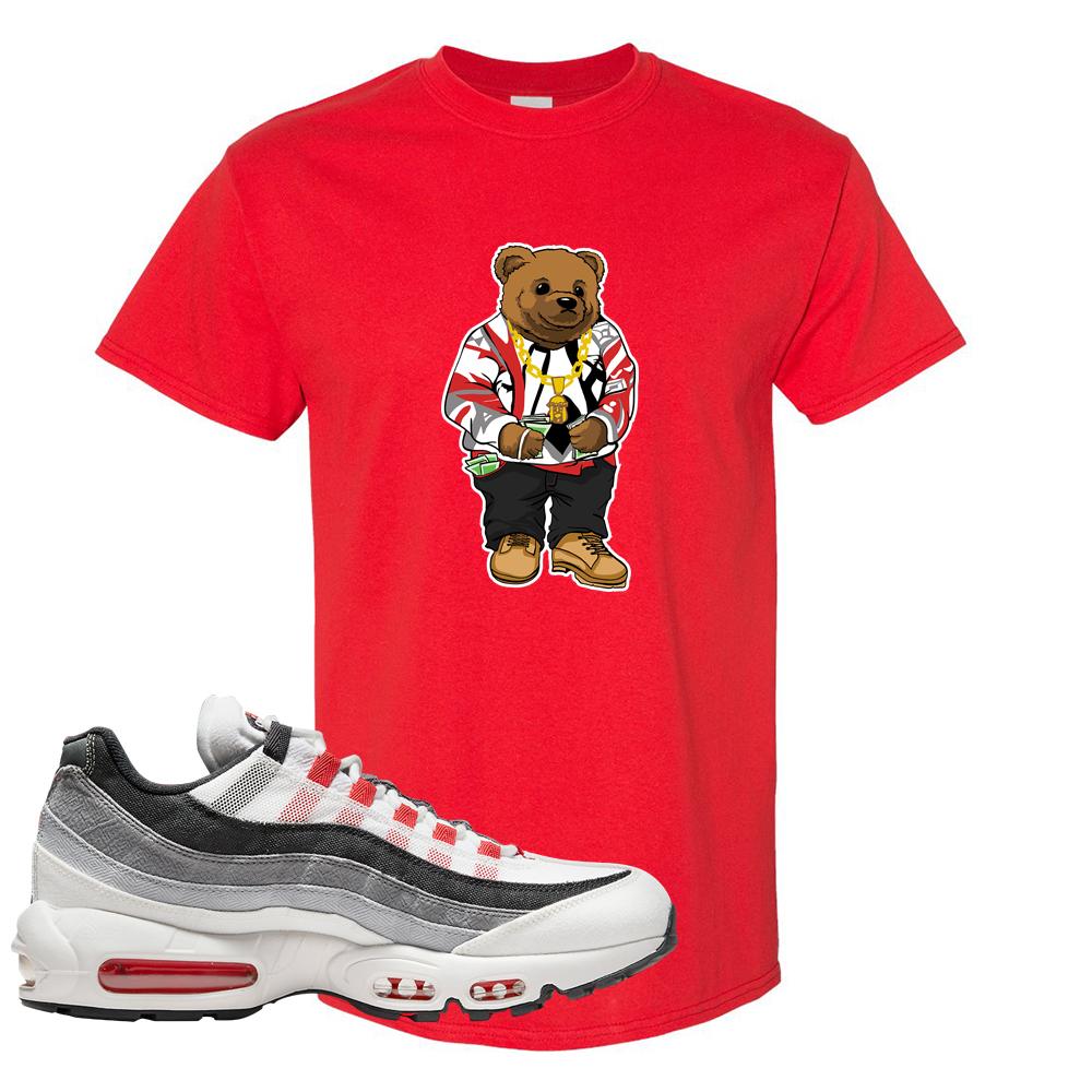 Comet 95s T Shirt | Sweater Bear, Red