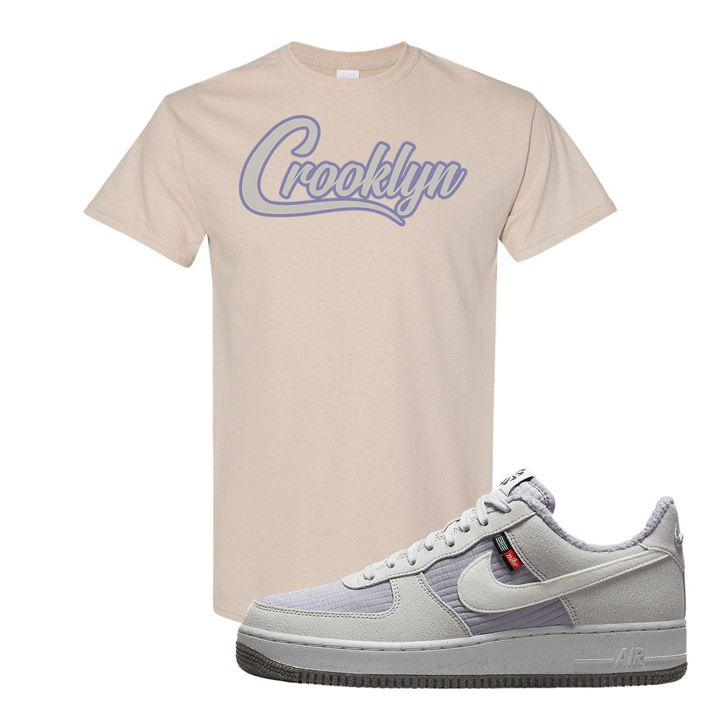 Toasty Low 1s T Shirt | Crooklyn, Natural