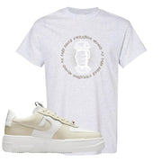 Pixel Cream White Force 1s T Shirt | Cash Rules Everything Around Me, Ash