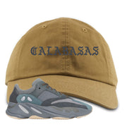 Yeezy Boost 700 Teal Blue Calabasas Timberland Sneaker Hook Up Dad Hat