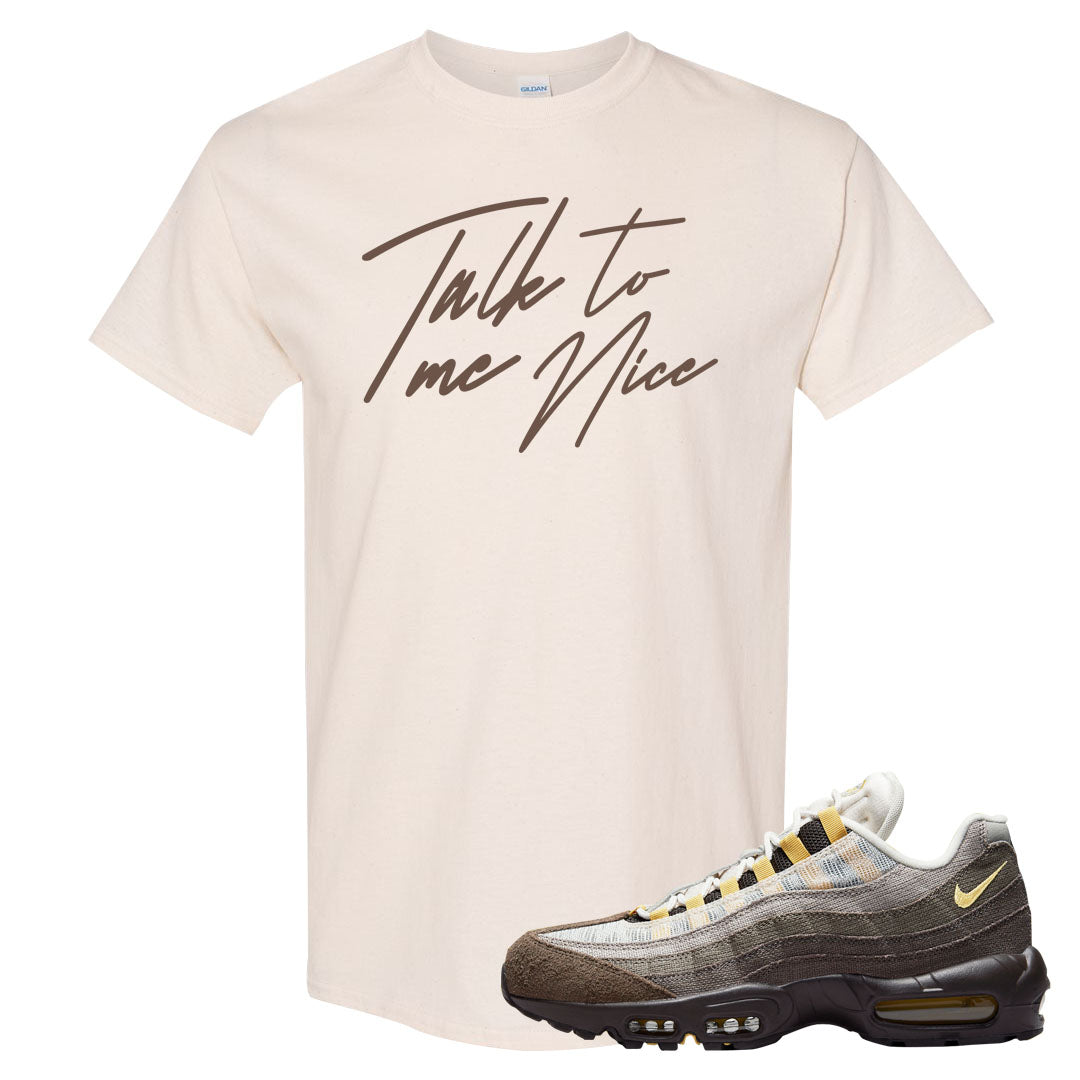 Ironstone Hemp 95s T Shirt | Talk To Me Nice, Natural
