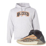 Yeezy Quantum Flash Orange Hoodie | Blessed Arch, Ash