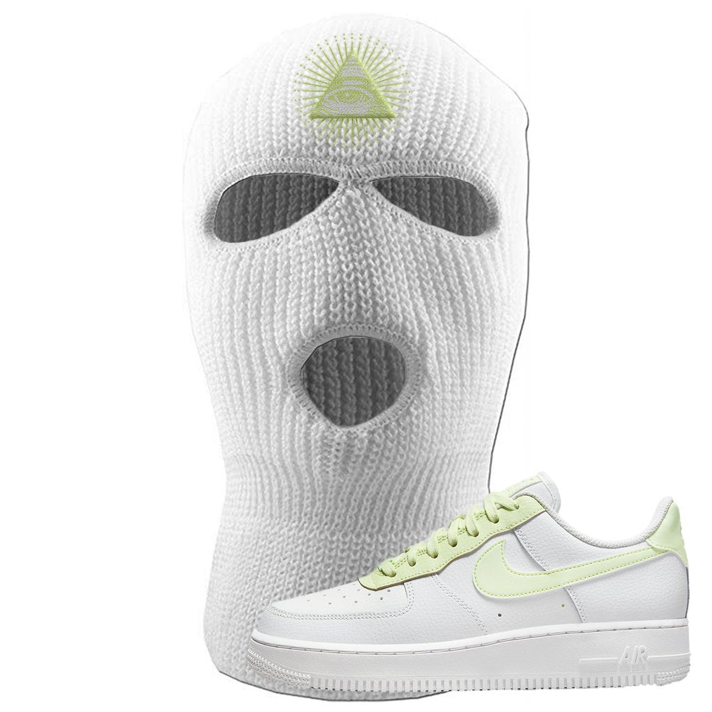 WMNS Color Block Mint 1s Ski Mask | All Seeing Eye, White