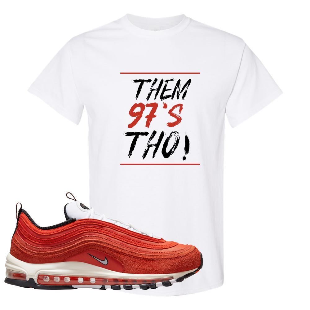 Blood Orange 97s T Shirt | Them 97's Tho, White