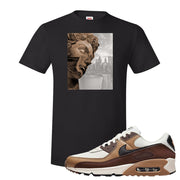 Air Max 90 Dark Driftwood T Shirt | Miguel, Black