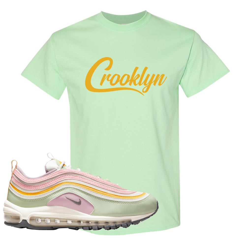 Pastel 97s T Shirt | Crooklyn, Mint