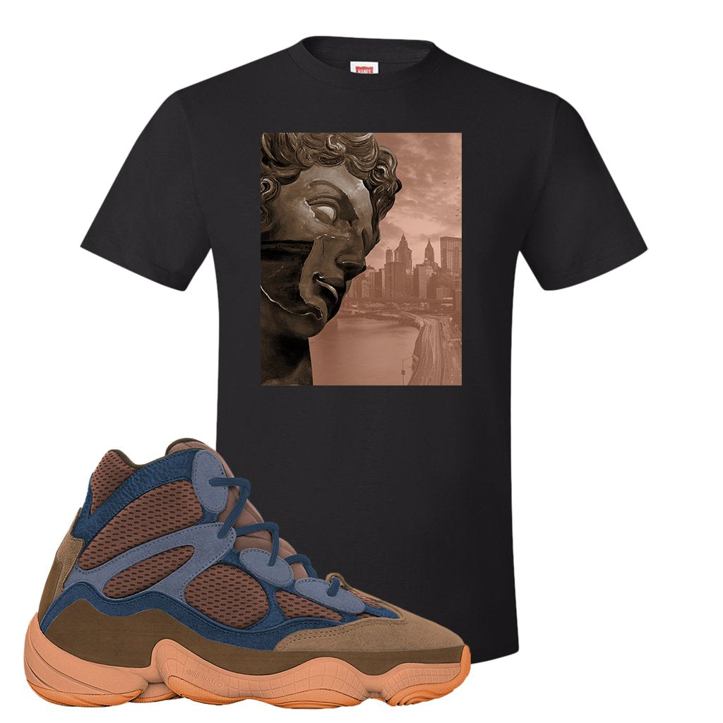 Yeezy 500 High Tactile T Shirt | Miguel, Black