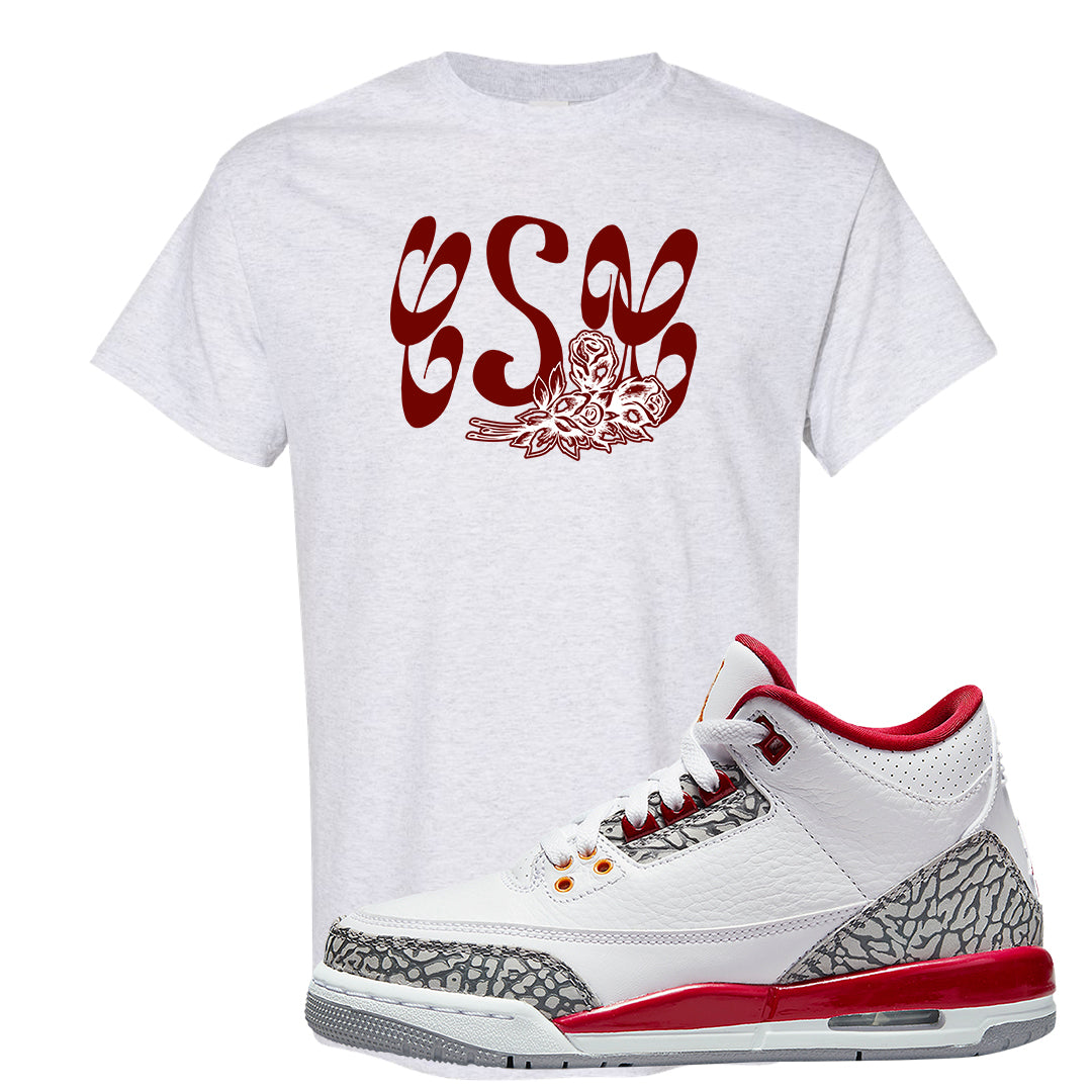 Cardinal Red 3s T Shirt | Certified Sneakerhead, Ash
