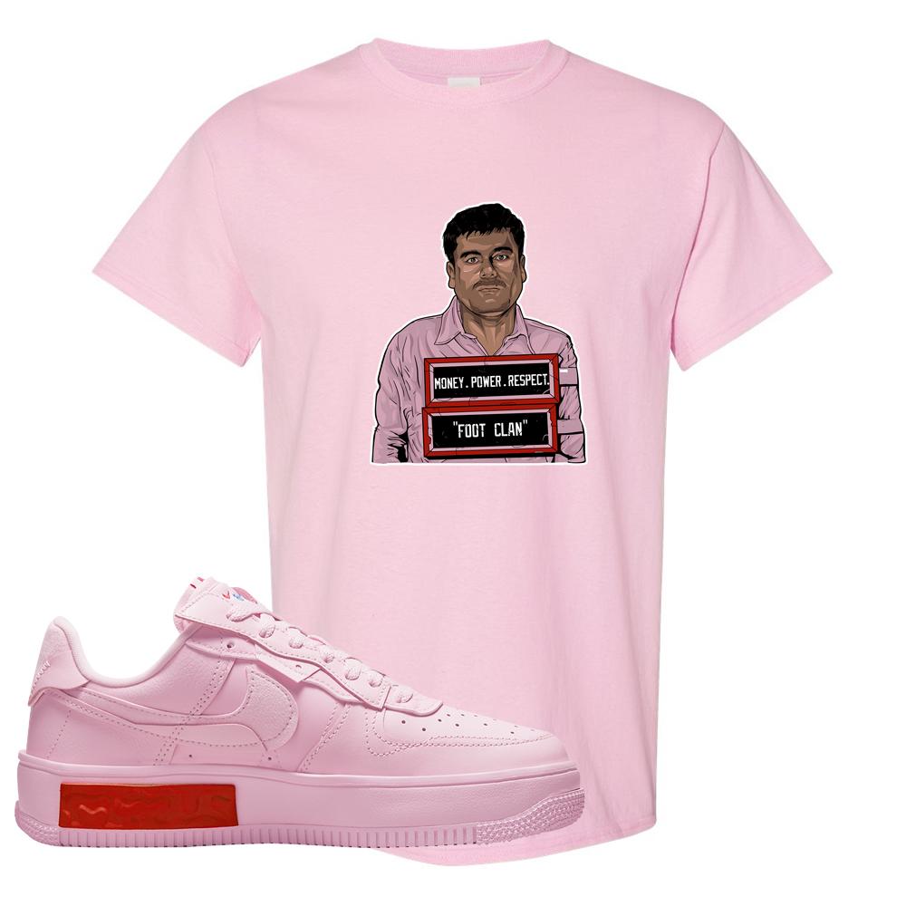 Air Force 1 Low Fontanka T Shirt | El Chapo Illustration, Light Pink