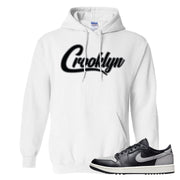 Shadow Golf Low 1s Hoodie | Crooklyn, White