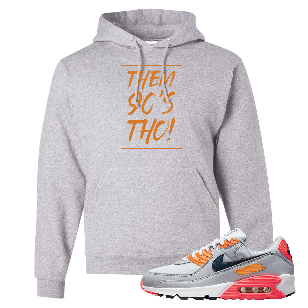Sunset 90s Hoodie | Them 90's Tho, Ash