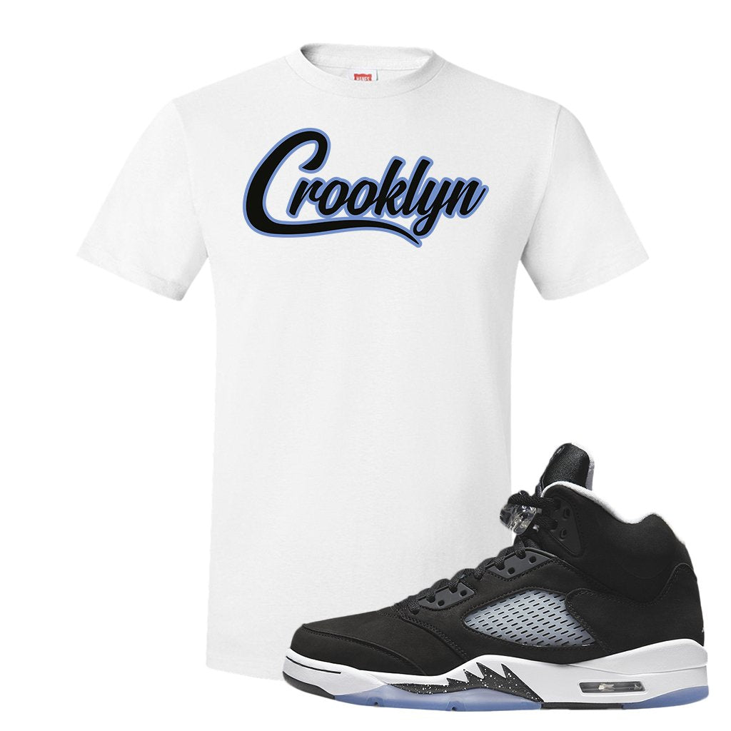 Oreo Moonlight 5s T Shirt | Crooklyn, White