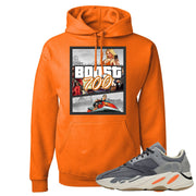 Yeezy Boost 700 Magnet GTA Cover Safety Orange Sneaker Matching Pullover Hoodie