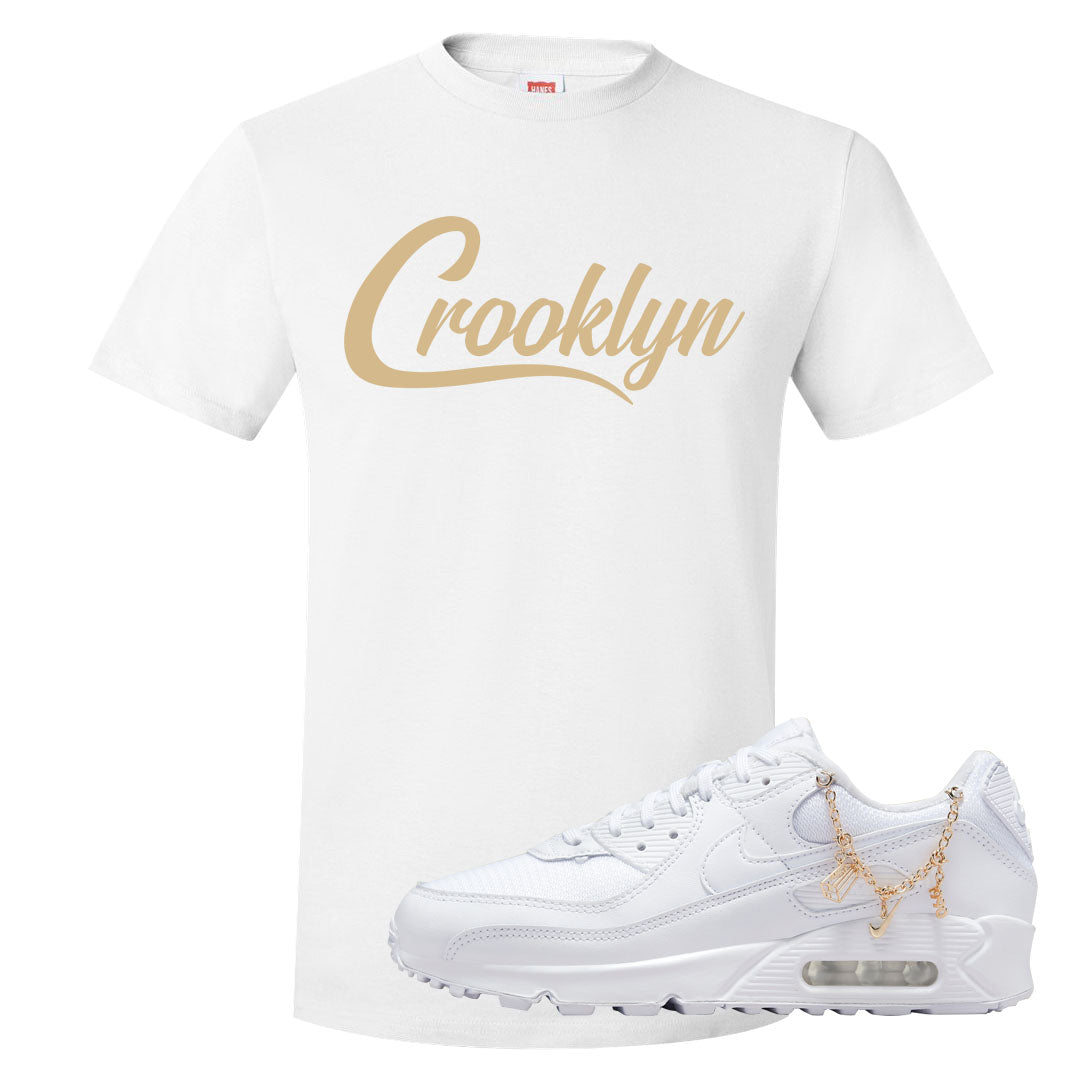Charms 90s T Shirt | Crooklyn, White