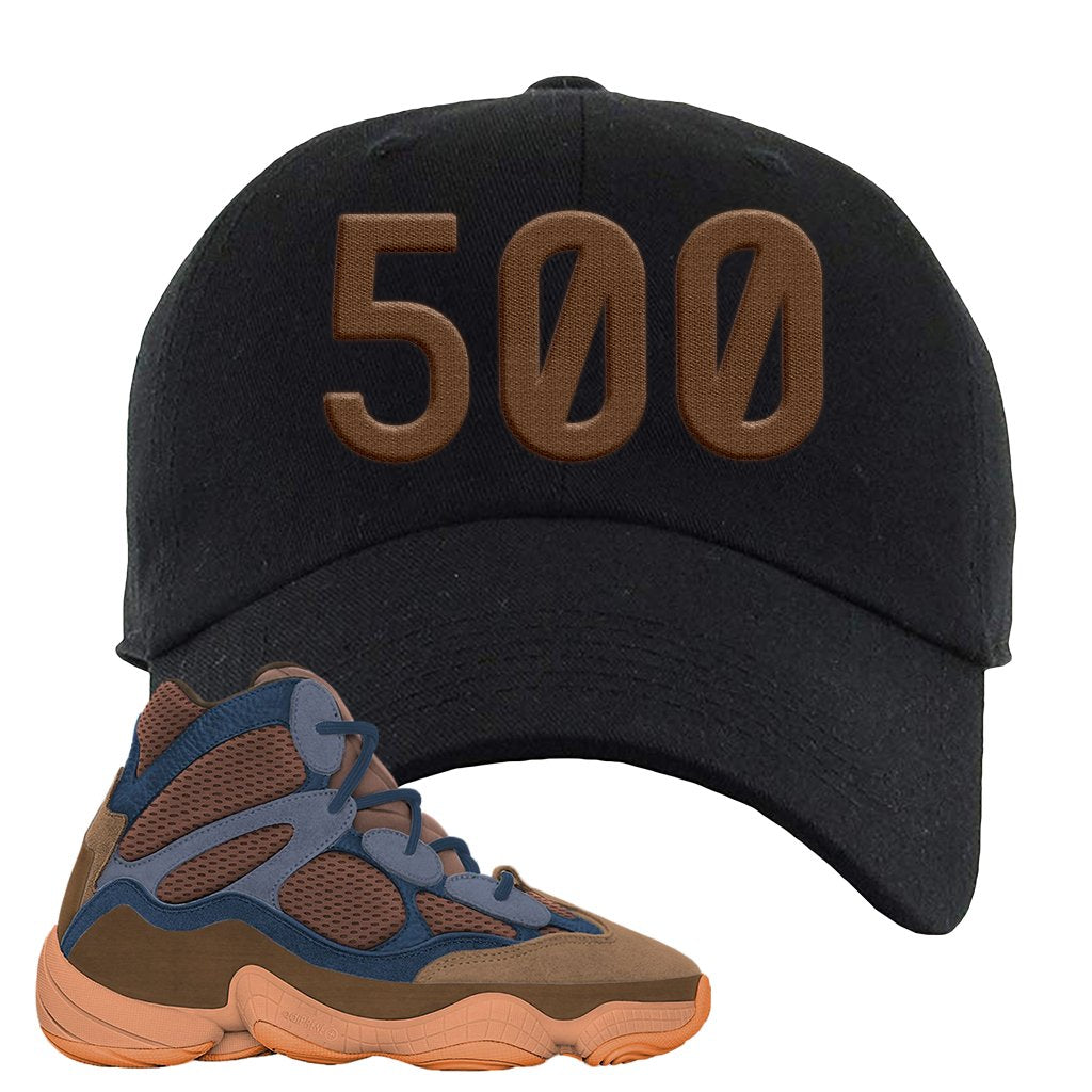 Yeezy 500 High Tactile Dad Hat | 500, Black