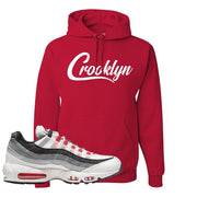 Comet 95s Hoodie | Crooklyn, Red