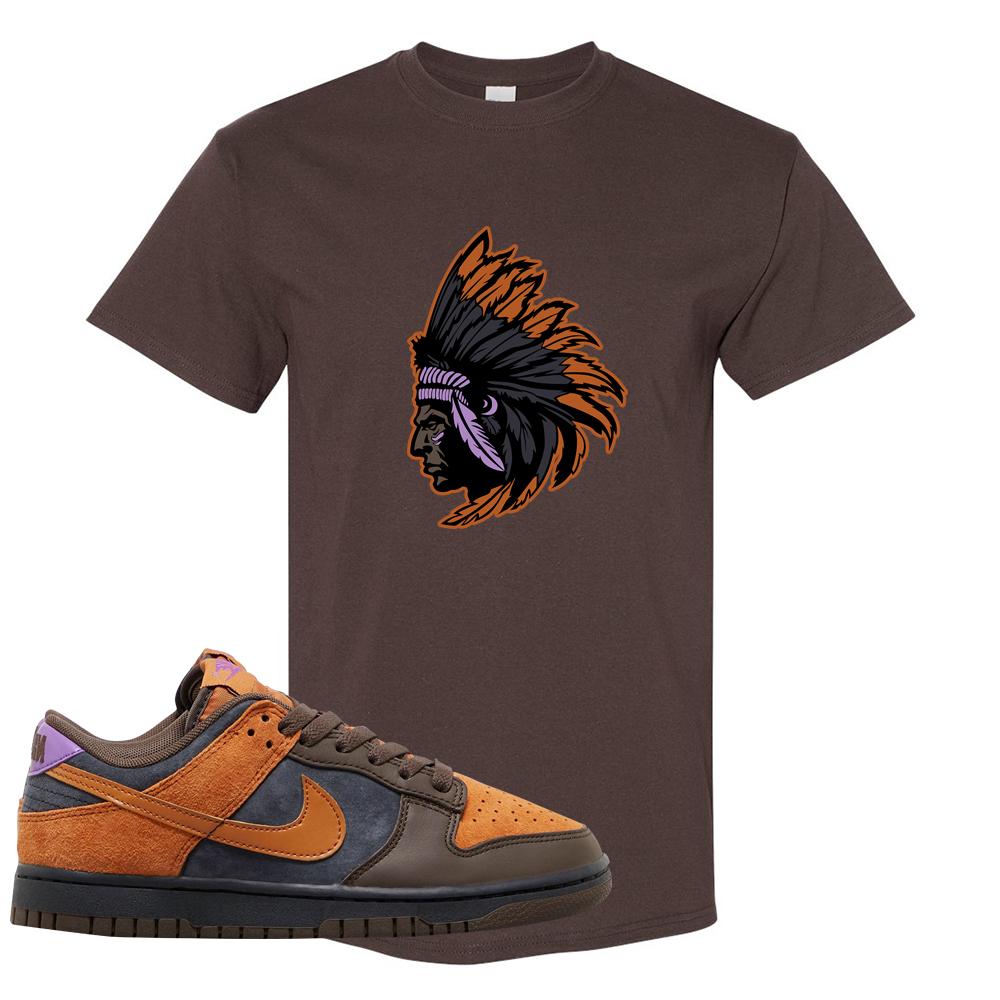 SB Dunk Low Cider T Shirt | Indian Chief, Chocolate