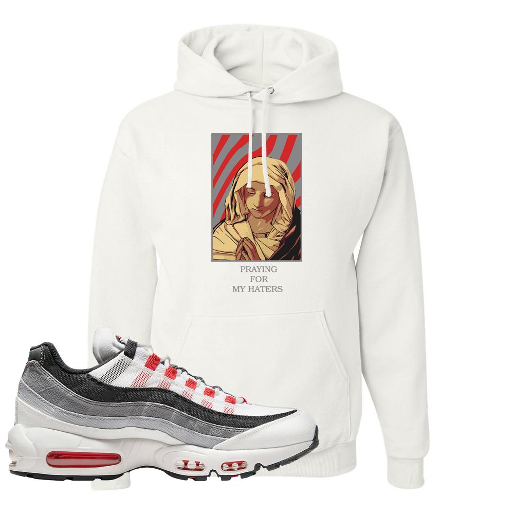 Comet 95s Hoodie | God Told Me, White