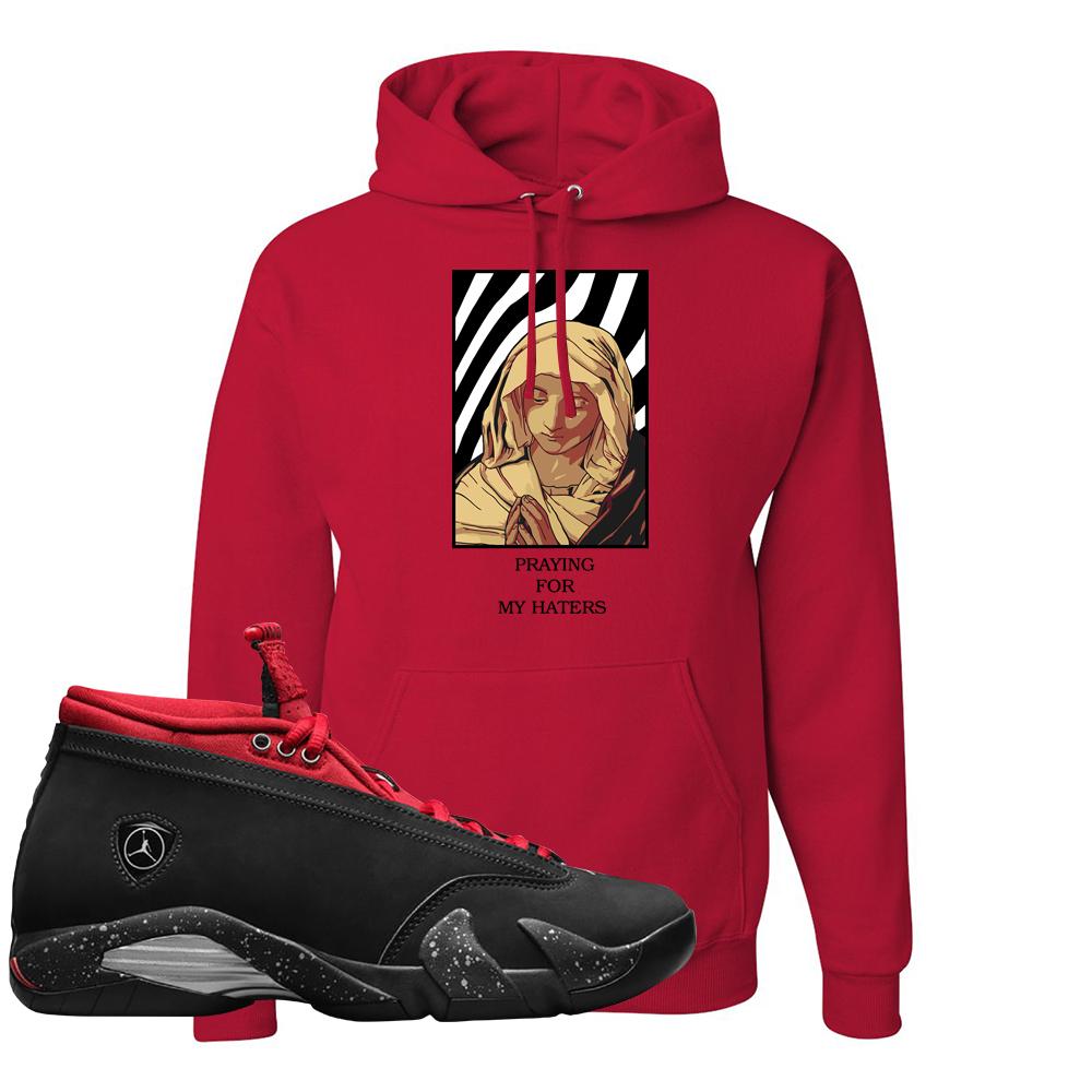 Red Lipstick Low 14s Hoodie | God Told Me, Red