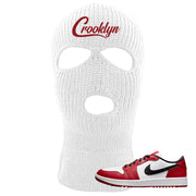 Chicago Golf Low 1s Ski Mask | Crooklyn, White