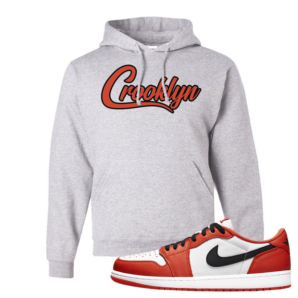 Starfish OG Low 1s Hoodie | Crooklyn, Ash