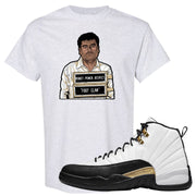 Royalty 12s T Shirt | El Chapo Illustration, Ash