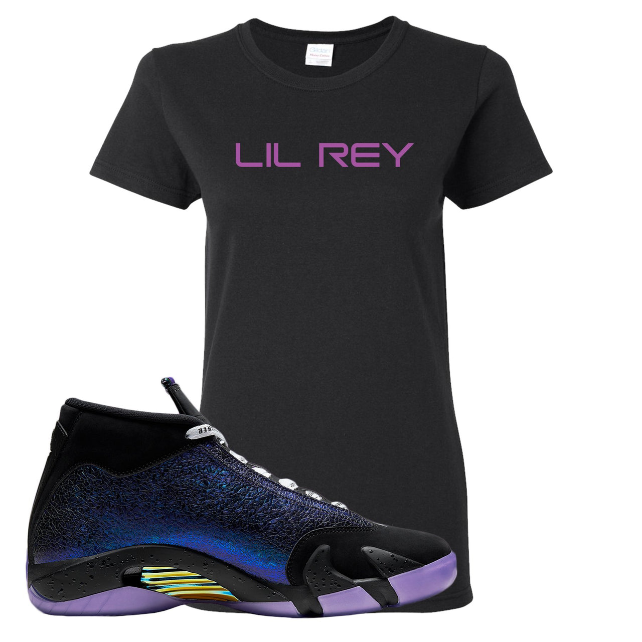 Doernbecher 14s Womens T Shirt | Lil Rey, Black