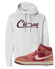 Africa Mid 1s Hoodie | Chiraq, Ash