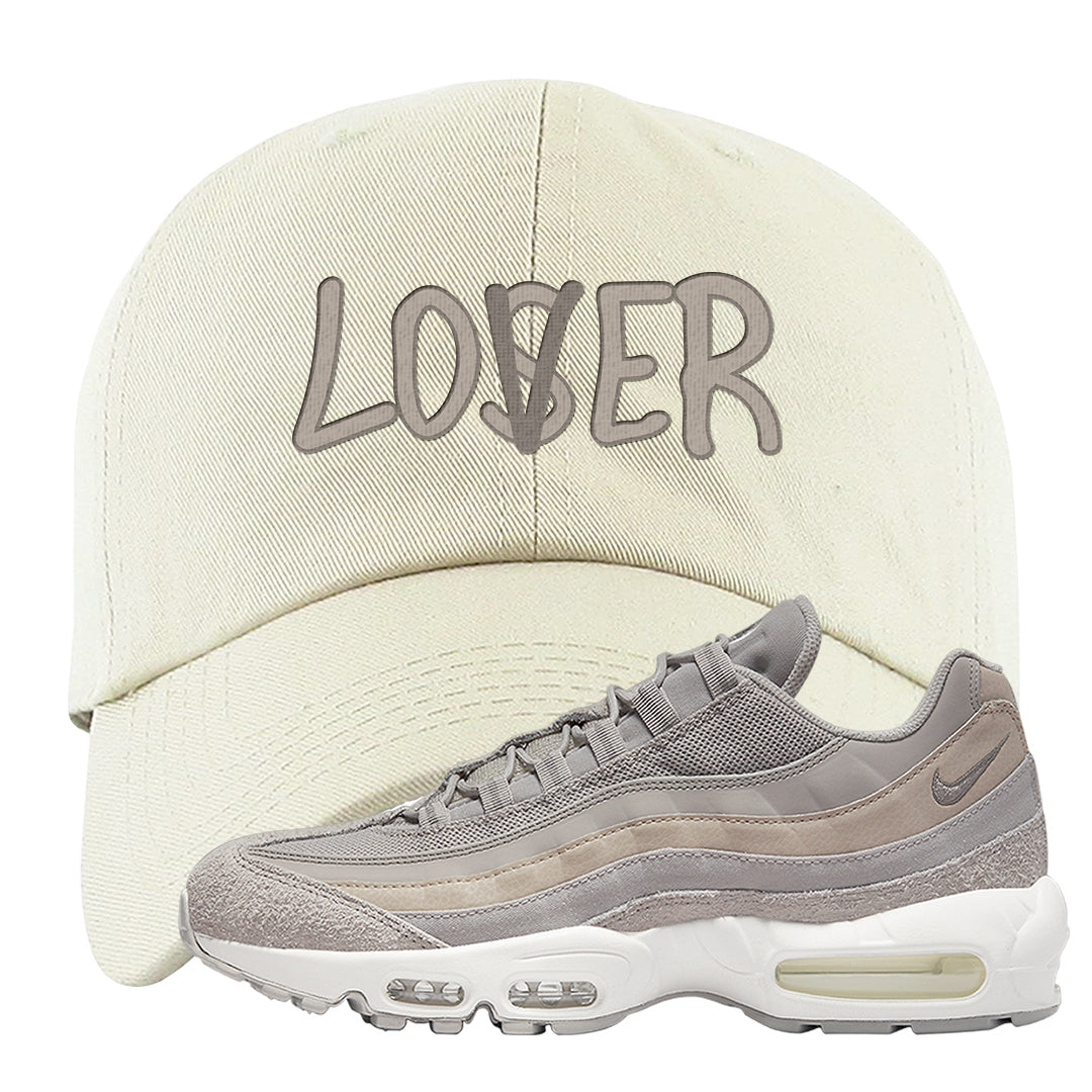 Cobblestone 95s Dad Hat | Lover, White