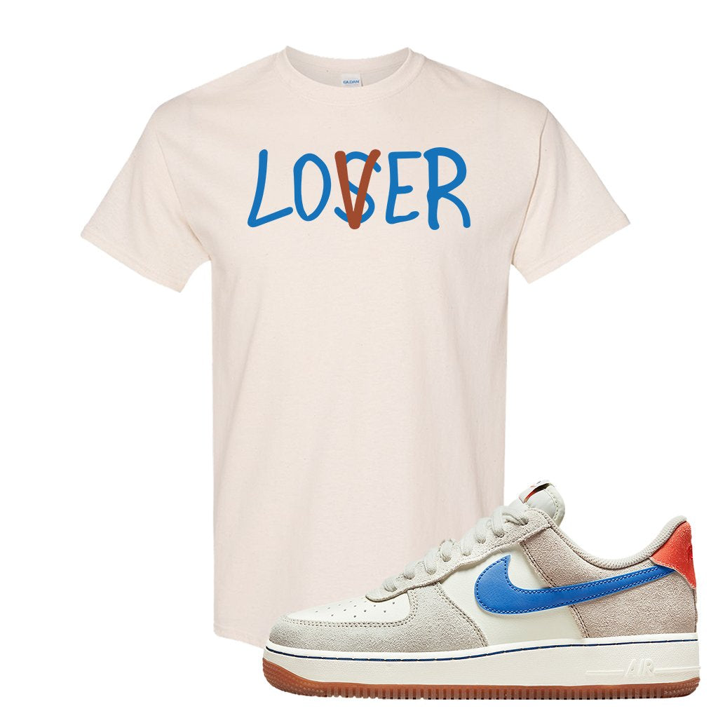 First Use Low 1s Suede T Shirt | Lover, Natural