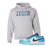 Air Jordan 1 Low UNC Hoodie | Lover, Ash