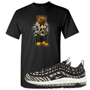 Zebra Golf 97s T Shirt | Sweater Bear, Black