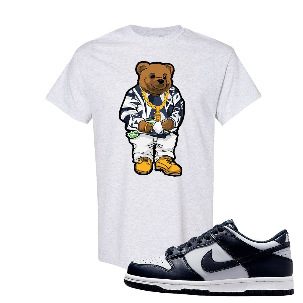 SB Dunk Low Georgetown T Shirt | Sweater Bear, Ash