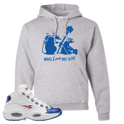 Blue Toe Question Mids Hoodie | Army Rats, Ash