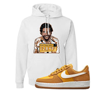 Air Force 1 Low First Use Hoodie | Escobar Illustration, White