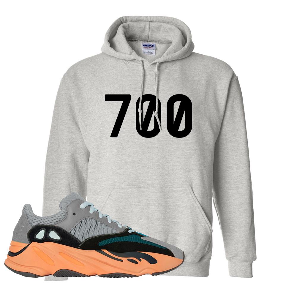 Wash Orange 700s Hoodie | 700, Ash