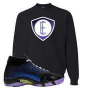 Doernbecher 14s Crewneck Sweatshirt | E Shield, Black