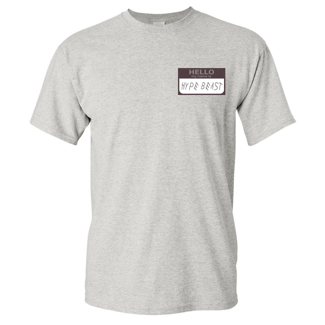 Geode 700s T Shirt | Hello My Name Is Hype Beast Woe, Sports Gray