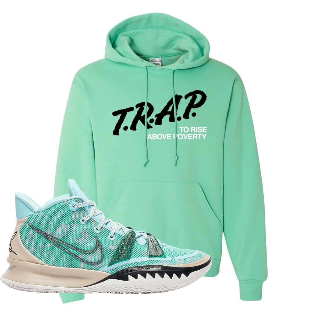 Copa 7s Hoodie | Trap To Rise Above Poverty, Cool Mint