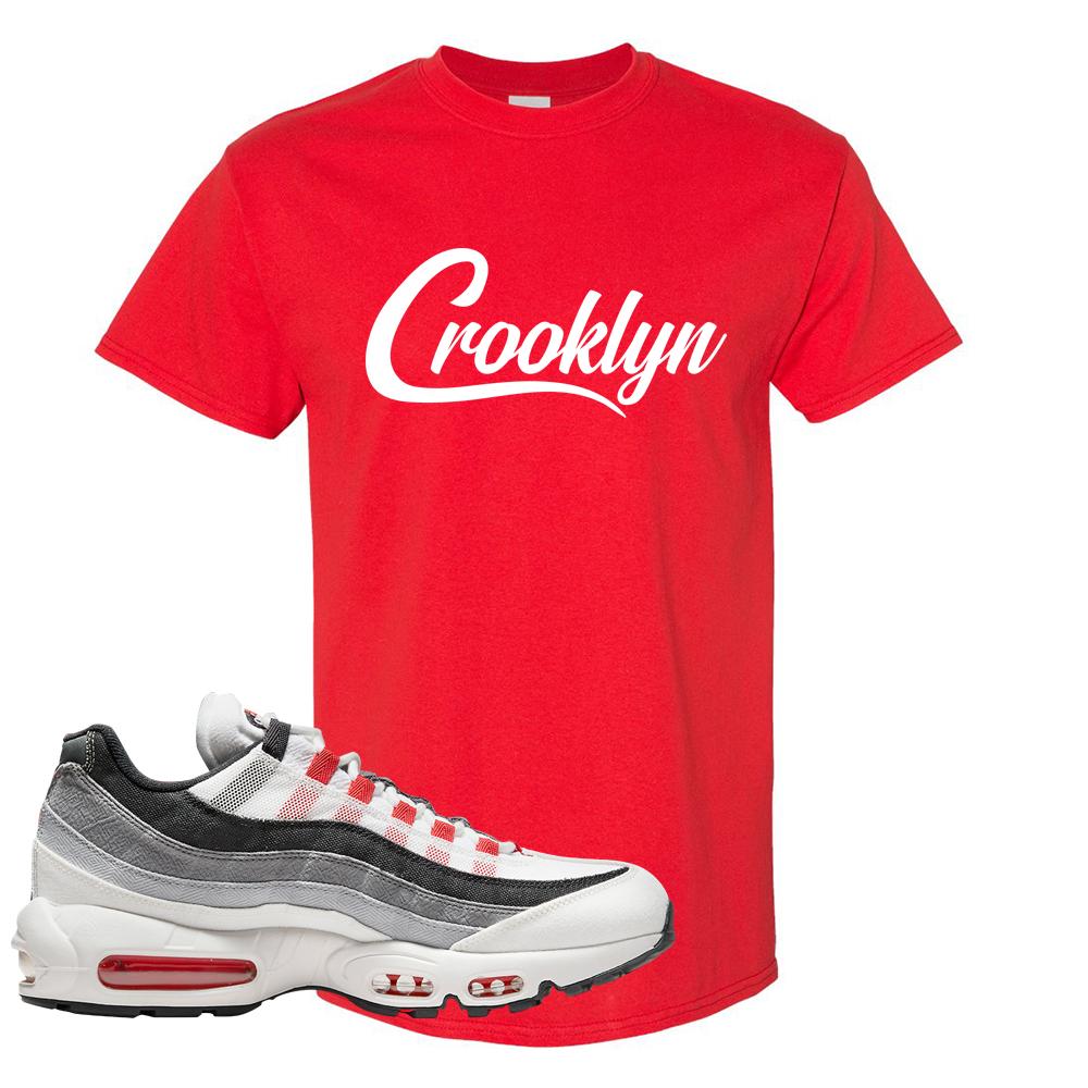 Comet 95s T Shirt | Crooklyn, Red