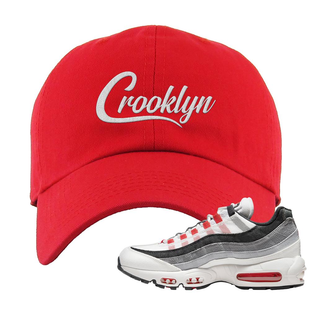 Comet 95s Dad Hat | Crooklyn, Red