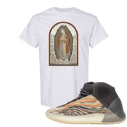 Yeezy Quantum Flash Orange T Shirt | Virgin Mary, Ash