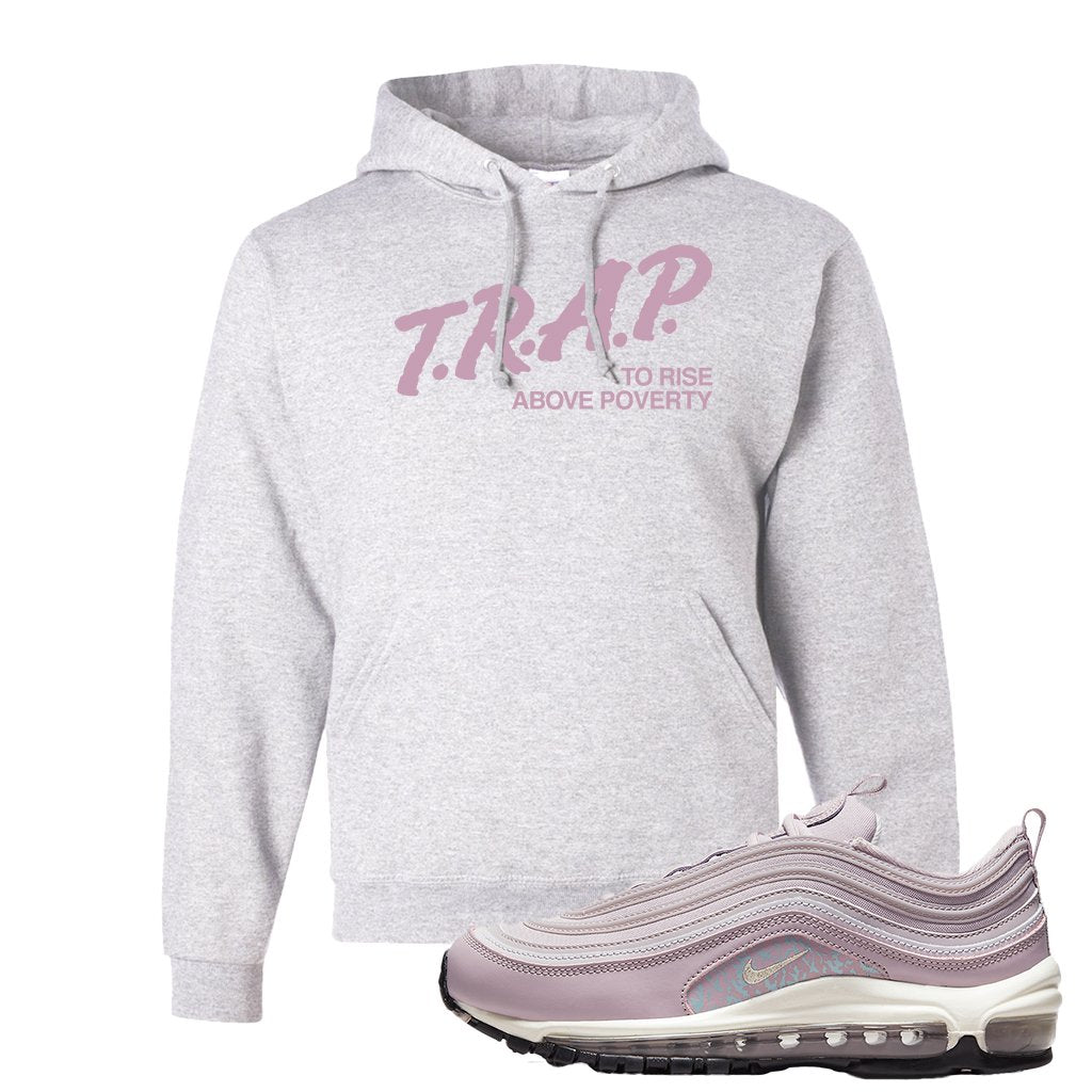 Pastel Purple 97s Hoodie | Trap To Rise Above Poverty, Ash