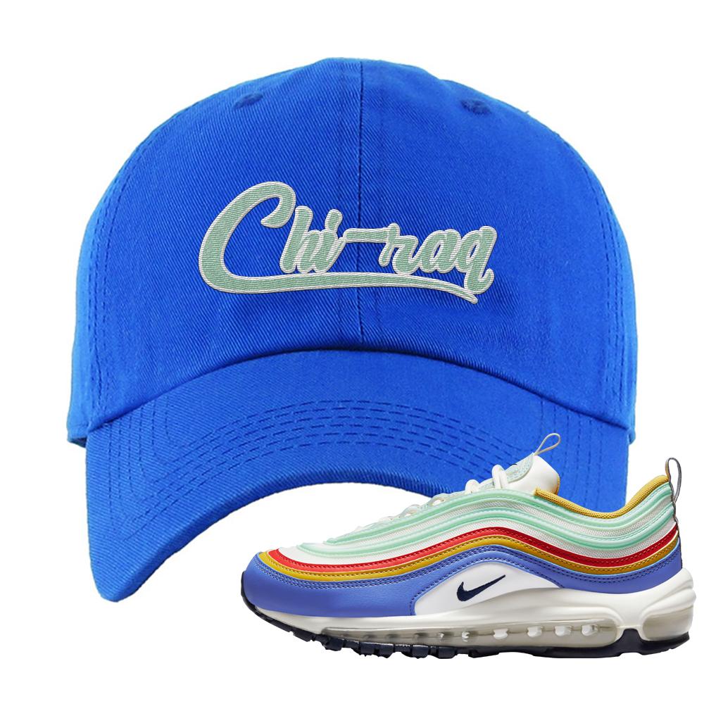 Multicolor 97s Dad Hat | Chiraq, Royal