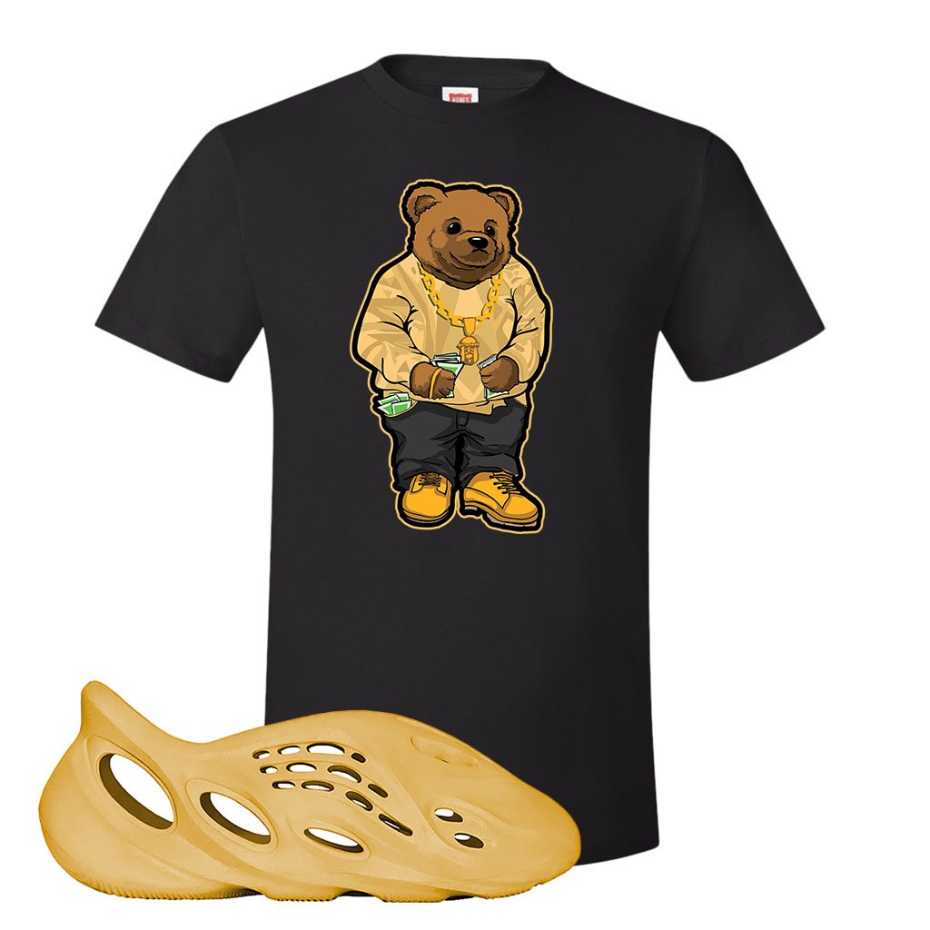 Yeezy Foam Runner Ochre T Shirt | Sweater Bear, Black