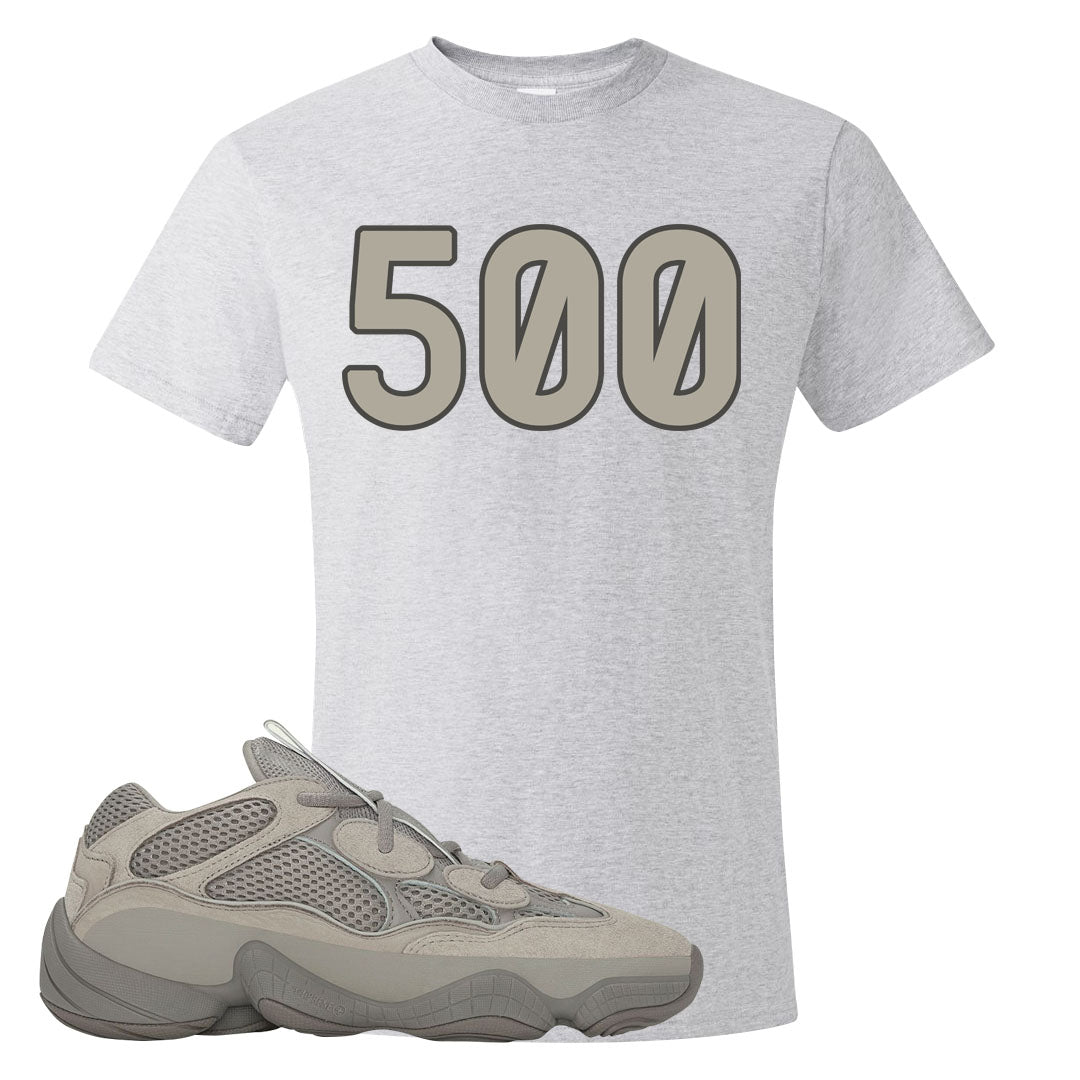 Ash Grey 500s T Shirt | 500, Ash