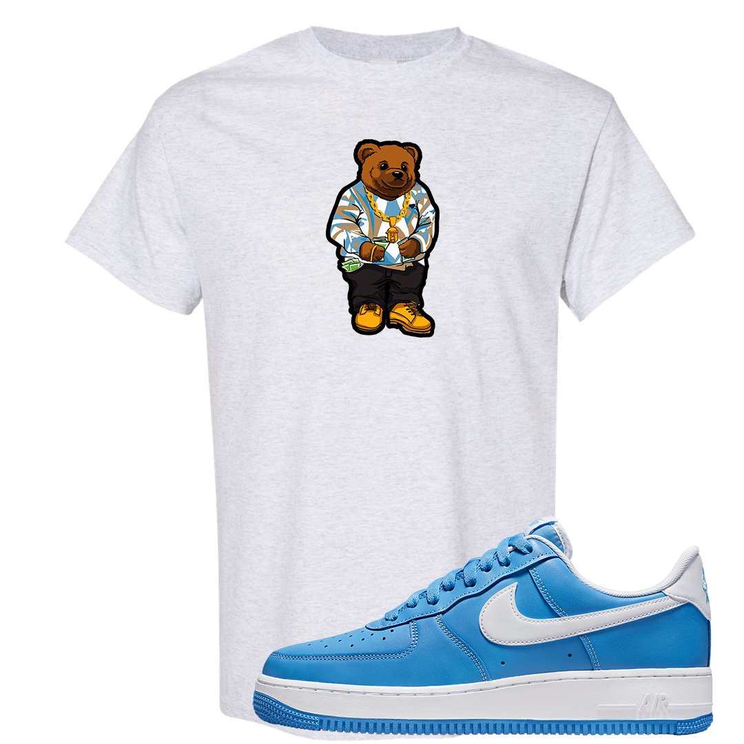 University Blue Low AF1s T Shirt | Sweater Bear, Ash