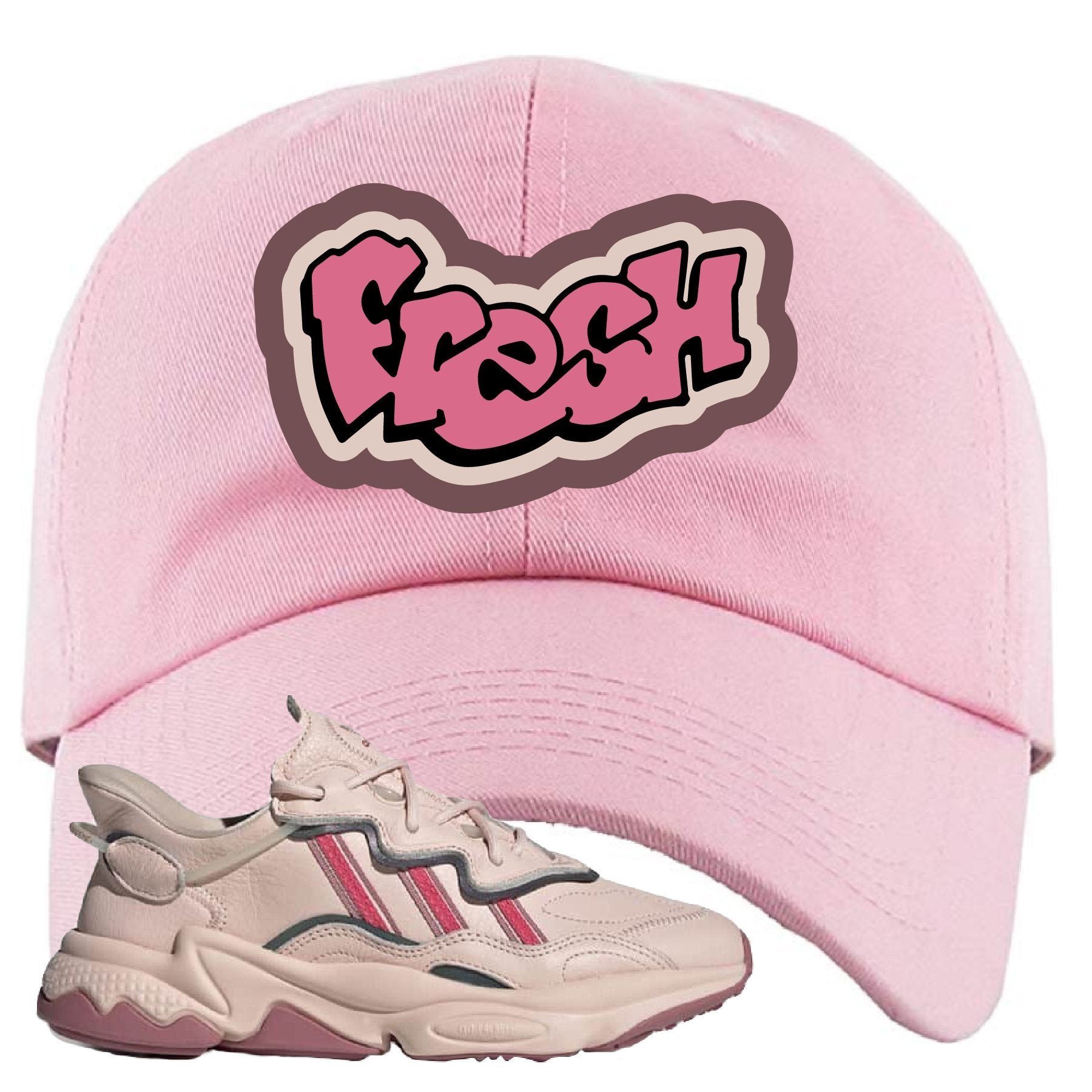 Adidas WMNS Ozweego Icy Pink Fresh Pink Sneaker Hook Up Dad Hat