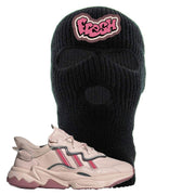 Adidas WMNS Ozweego Icy Pink Fresh Black Sneaker Hook Up Ski Mask