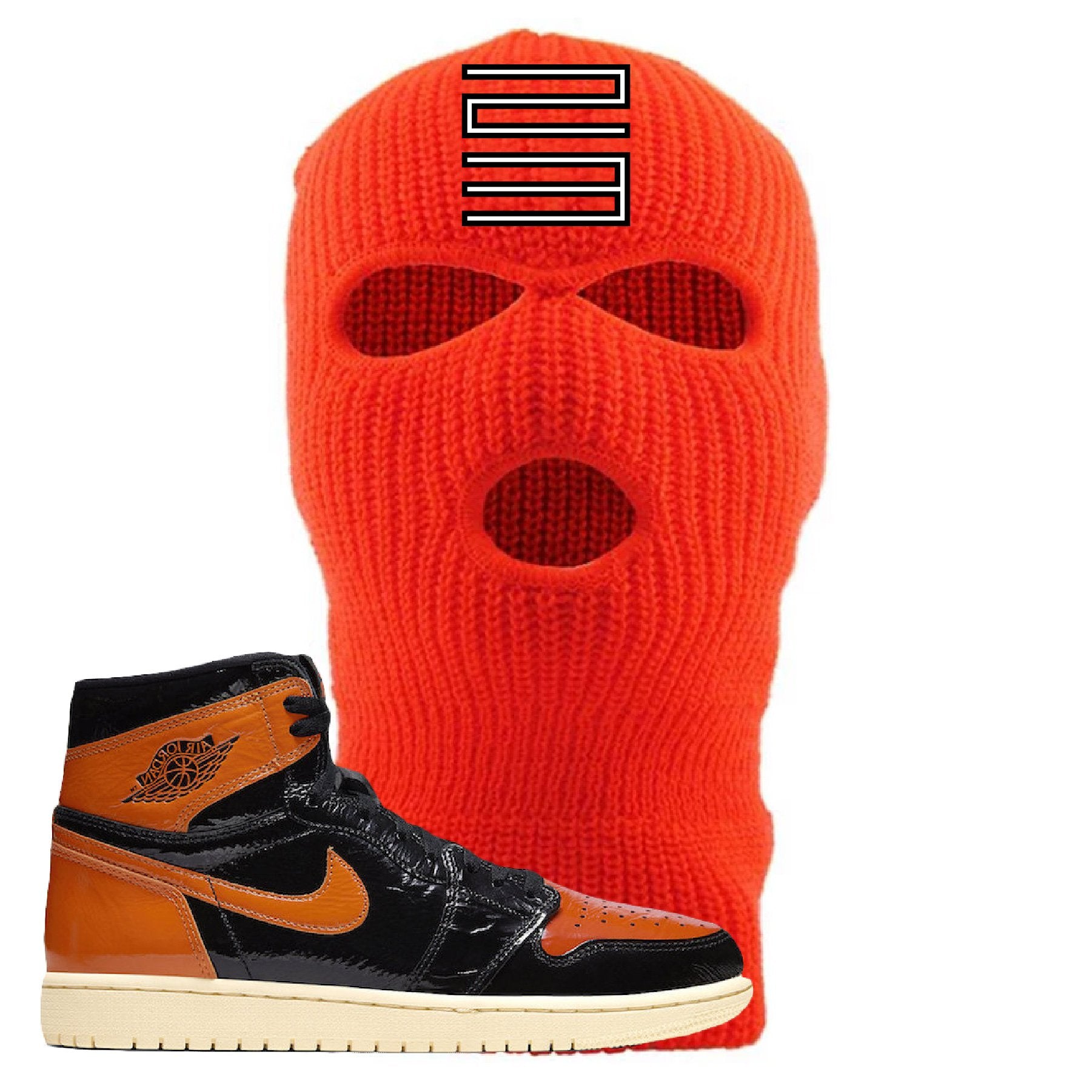 Jordan 1 Shattered Backboard Jordan 11 23 Safety Orange Sneaker Hook Up Ski Mask
